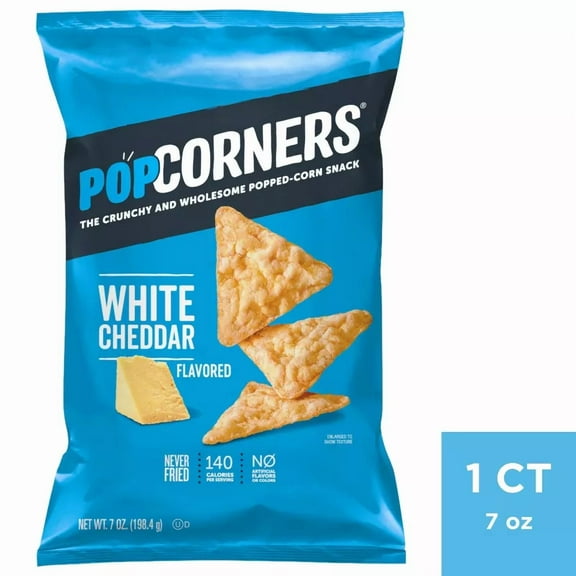 Popcorners White Cheddar Sharing Size 7oz (Pack of 4)