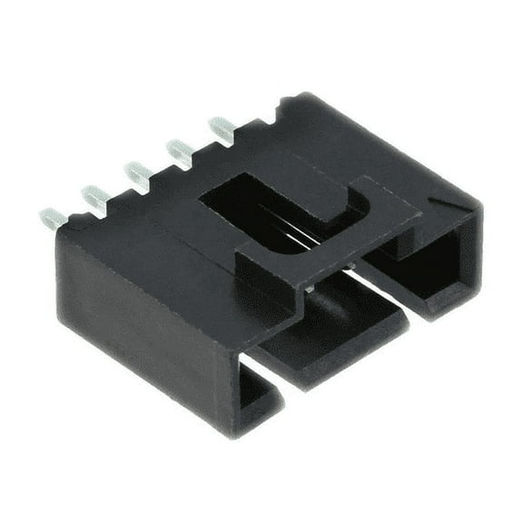 70543-0004  Connector Shrouded Header HDR 5 POS 2.54mm Solder ST Thru-Hole