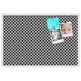 thumbnail image 2 of PinPix 36x24 Custom Cork Bulletin Board Black - White Clover Poster Board Has a Fabric Style Canvas Finish, Framed in Black - White Clover, by ArtToFrames (PinPix-121), 2 of 5