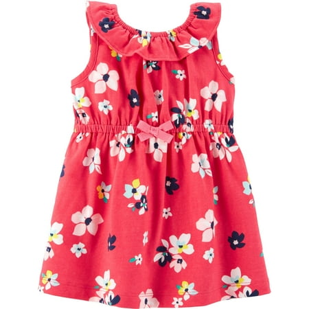 Carter Uniform - Carters Baby Girls Floral Popover Dress