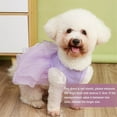 thumbnail image 5 of UOSIA Formal Dog Princess Dress for Small Dogs Girl Cat Puppy Tutu Tulle Skirt for Wedding, 5 of 6