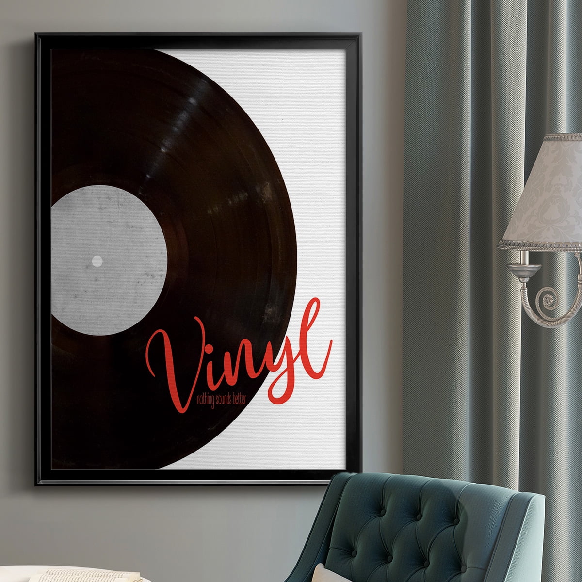 Vinyl Premium Framed Print - Ready to Hang