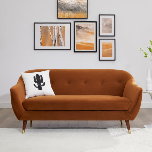 Furniture Mobilia Rose Luxury Sofa Set 