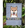thumbnail image 3 of Carolines Treasures BB1411GF Shiba Inu Welcome Flag Garden Size, 3 of 3