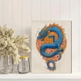 thumbnail image 2 of Floral Dog Portrait Canvas Painting Wall Art Home Decor for Living Room Bedroom Office Farmhouse Boutique, 2 of 8