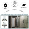 thumbnail image 4 of 2 Ensembles Roues Supérieures et Inférieures Rouleau de Rail de Porte pour Salle de Douche Porte en Verre, 4 of 7