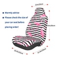 thumbnail image 3 of Fotbe Flamingos Funda para Asiento de Auto con Estampado – Impermeable y Antisudor – Ajuste Universal, Lavable a Máquina, Antideslizante (1 Pieza), 3 of 5