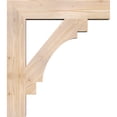 thumbnail image 3 of Ekena Millwork 5 1/2"W x 30"D x 34"H Merced Block Smooth Bracket, Douglas Fir, 3 of 25