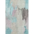 thumbnail image 2 of Addison Rugs Mayfield Premium Machine Washable Transitional Abstract Teal Rectangle Rug, 10' x 14', 2 of 7