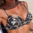 thumbnail image 6 of HUAXUN Tankinis Swimwear for Women Cute Swimsuit Vacation Modest Bathing Suits Trim Tankini Top with Bottom 3 Piece Swimsuits Floral Print Cami Tops, 6 of 8