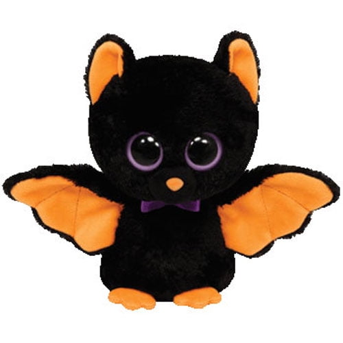 black bat beanie baby