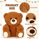 thumbnail image 2 of Peluche Jenaai de 10 pulgadas con forma de oso de peluche para niños (8 unidades), 2 of 6