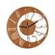 thumbnail image 5 of Reloj de pared silencioso, decorativo, fácil de leer, para decoración del hogar, reloj colgante para baño madera, 5 of 9