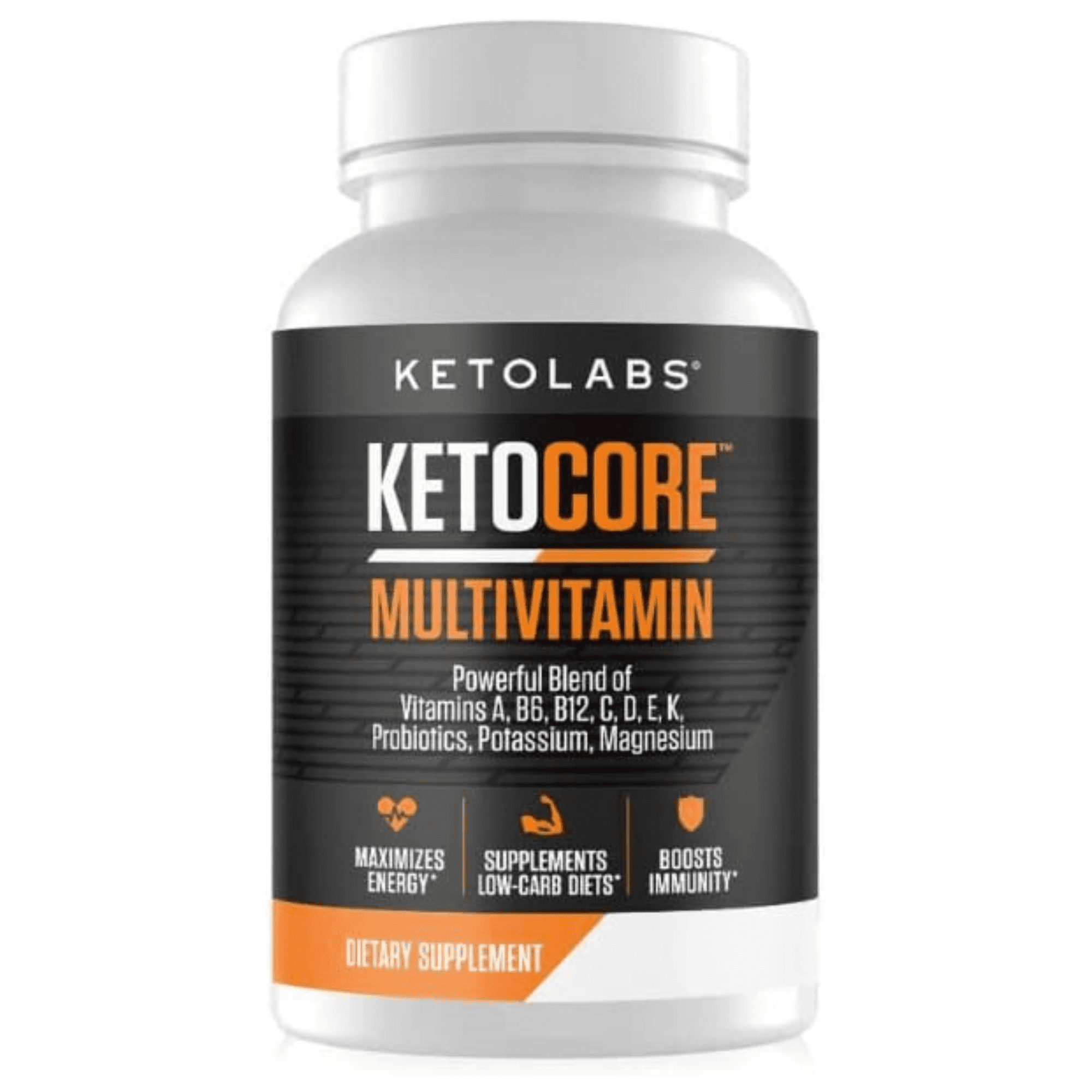 Ketolabs Keto Core Daily Multivitamin with Minerals and Probiotics
