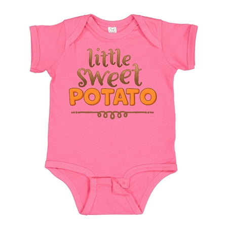 

Inktastic Thanksgiving Little Sweet Potato Gift Baby Boy or Baby Girl Bodysuit