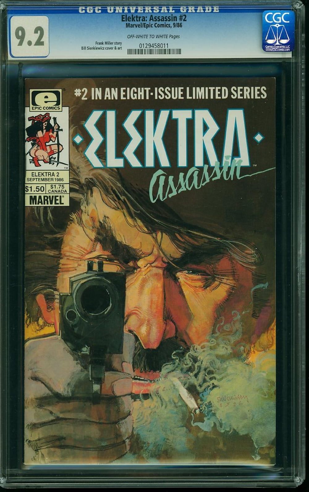 Cover of Elektra: Assassin #2