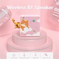 thumbnail image 3 of Altavoz inalámbrico BT Caja de sonido portátil Cute Cartoon Looking Mini, 3 of 8