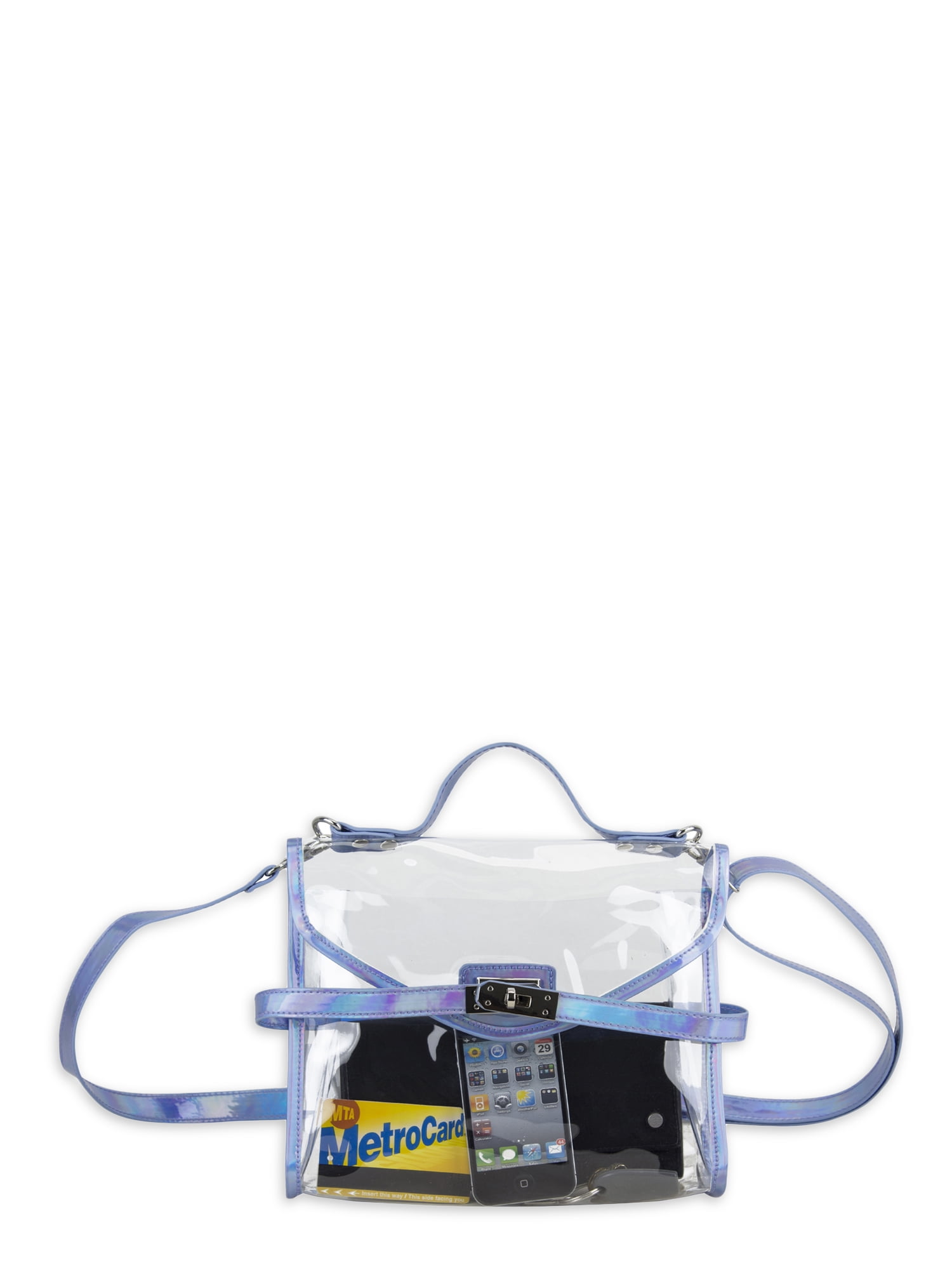 Eastsport Limited Landon Crossbody with Turnlock, Iridescent