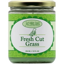 Fresh Cut Grass Salsa Jar Candle 12oz -Just Makes Scents Candles & Gifts