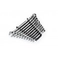 thumbnail image 1 of 90T 12 Point Sae Flex-Head Combination Ratcheting Wrench Set - 10 Piece, 1 of 1