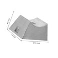 thumbnail image 2 of ETHZZLE Aluminum Alloy Wall Lamp Base Indoor Lamp Base Silver Simple Design For 4Pcs, 2 of 7
