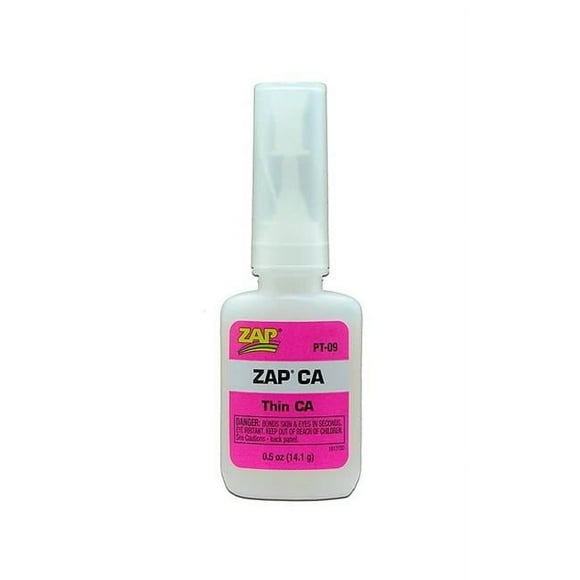 Zap Glue Cyanoacrylate Glue, 0.5 oz