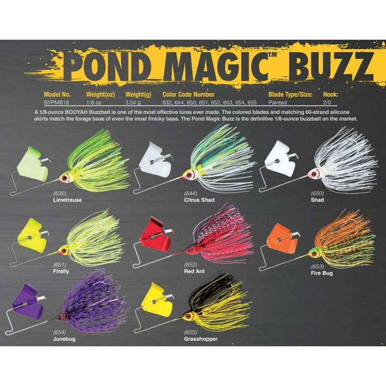 Booyah Pond Magic Buzz 1/8 oz Firefly