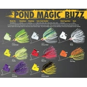 Booyah Pond Magic Buzz Spinnerbait 1/8oz Firefly BYPMB18651