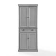 thumbnail image 4 of Kitchen Pantry Cabinet - Large Storage, Adjustable Shelves - Distressed Gray Finish, 4 of 7