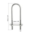 thumbnail image 3 of Unique Bargains M6x32mmx120mm Round U-Bolt 304 Stainless Steel 2 Set, 3 of 5