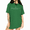 Green, variant on Women's Honored Mother Identity Soft Lavender Divine Household Verse Short Sleeve Crewneck Black Tops