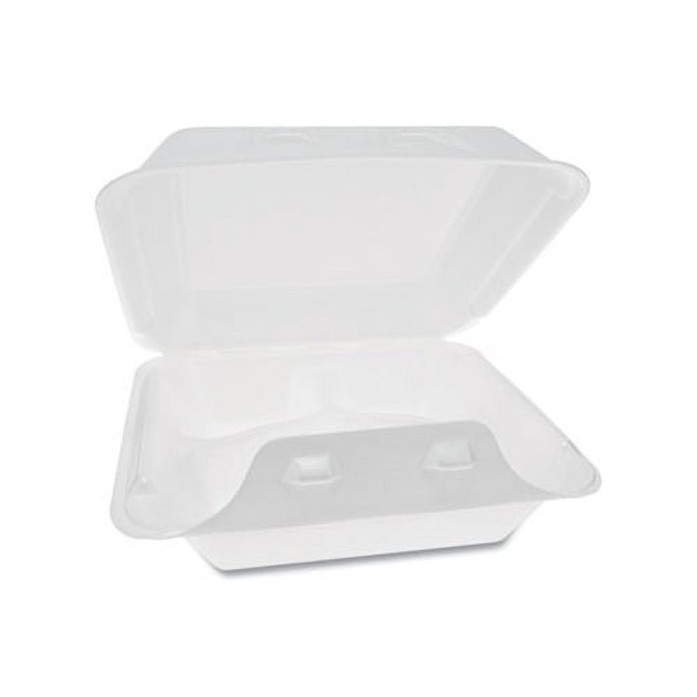 16 oz. 6 X 6 Dual Color SmartLock® Hinged Lid Snack Box