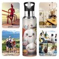 thumbnail image 5 of Ghost Companion 600ml Double Walled Stainless Steel LeakProof Sports Bottle Thermo 8h, 5 of 9