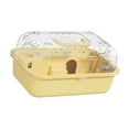 thumbnail image 1 of Almencla Hamster Carry Case Cage Small Animals Hamster Carrying Box for Small Animals Yellow, 1 of 8
