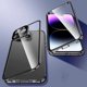 thumbnail image 3 of NEW 360° Protection revent the peep For iPhone 15 Pro max phone Case. Magnetic Adsorption Glass iPhon 12 11 13 Mini cover bag, 3 of 5