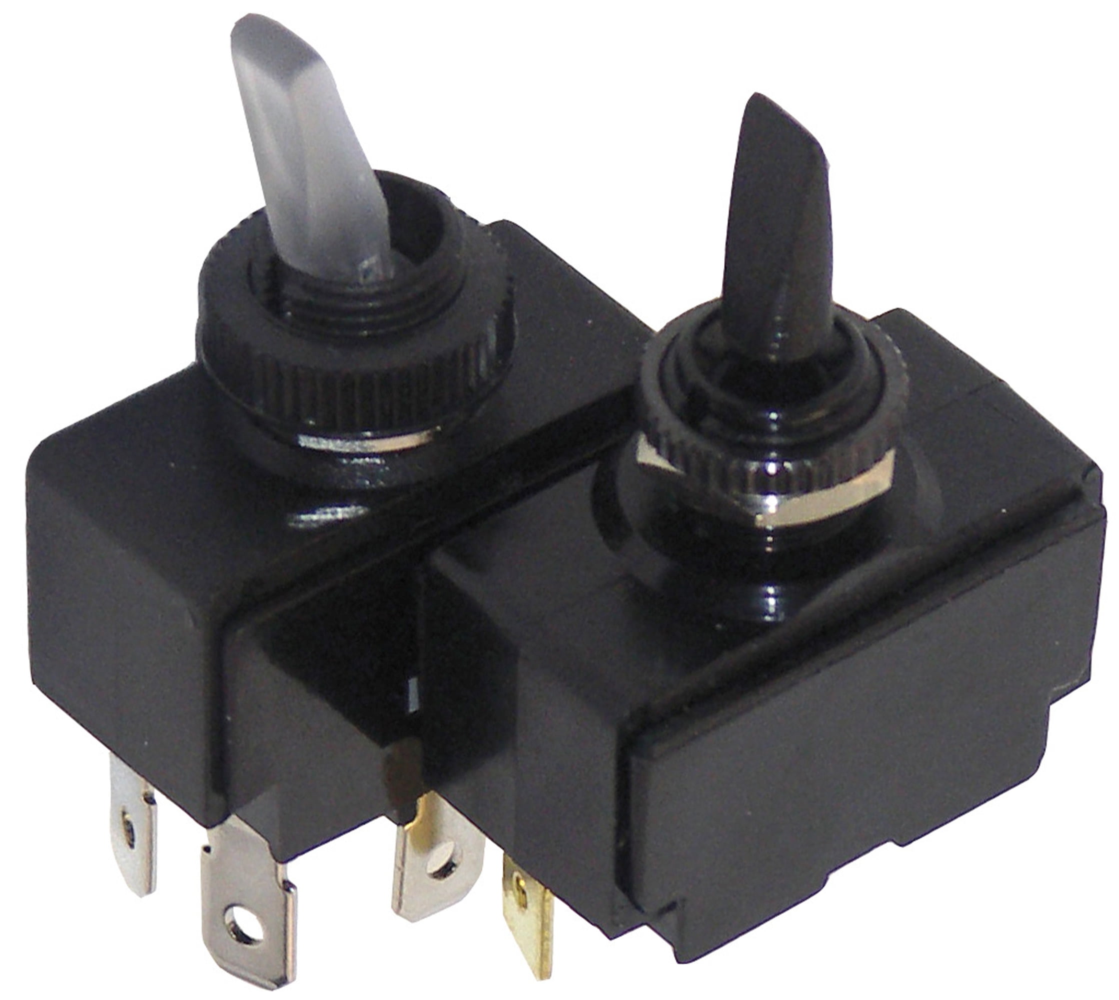 Shoreline Marine Finger Lever Toggle Switch for Boats, Black - Walmart