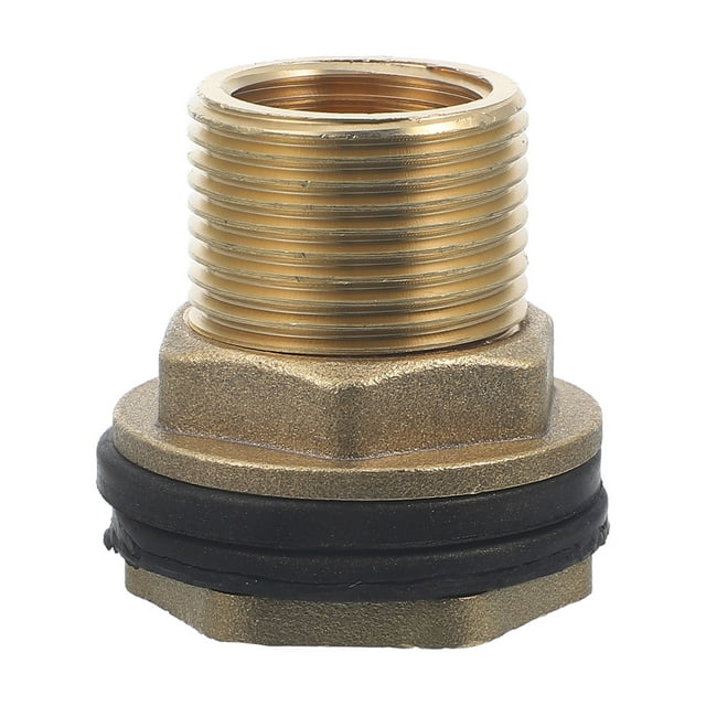 WEUVEB Water Hose Repair Kit Brass Threaded Adapter Fitting for Garden Hose and Rv Plumbing