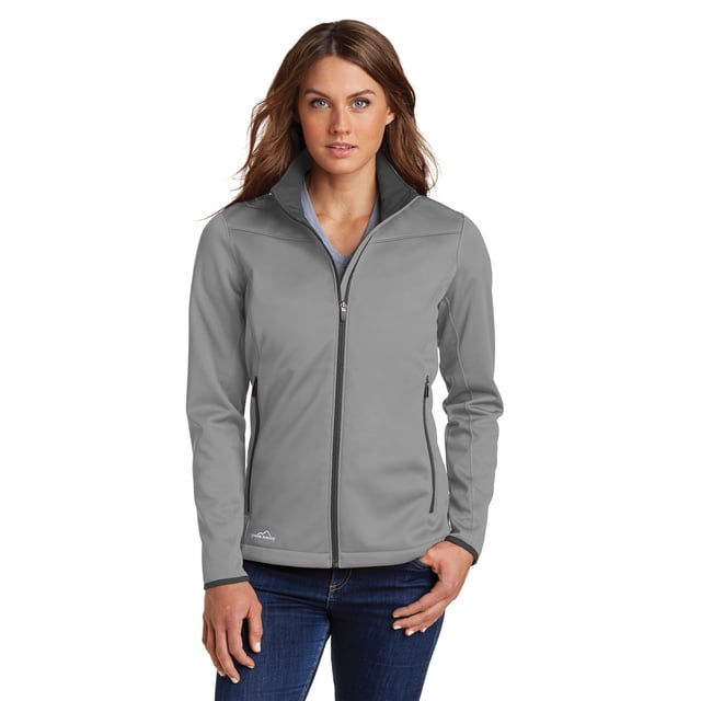 Chaqueta de caparazón suave resistente a la intemperie para damas Eddie Bauer®. EB539 Eddie Bauer EB539