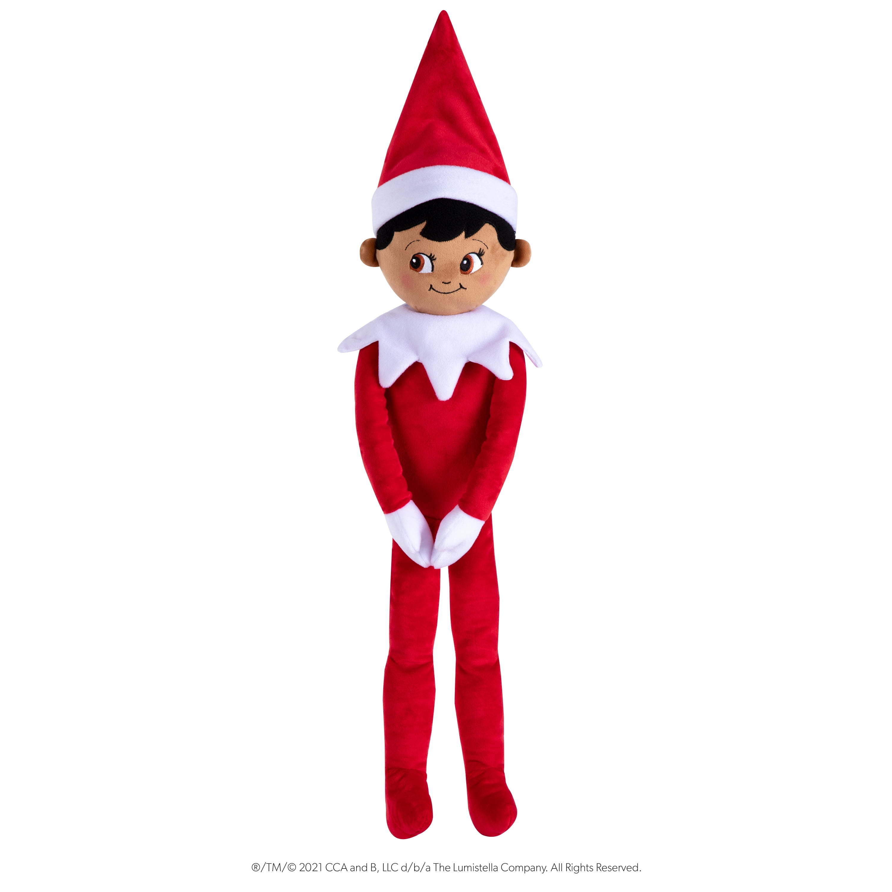 Elf on The Shelf Plushee Pals Light Skinned Boy Figure Soft Toy Plush Christmas for sale online