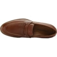 thumbnail image 5 of Men's Johnston & Murphy Kenesaw Penny Loafer Tan Tumbled Full Grain Leather 11.5 M, 5 of 6