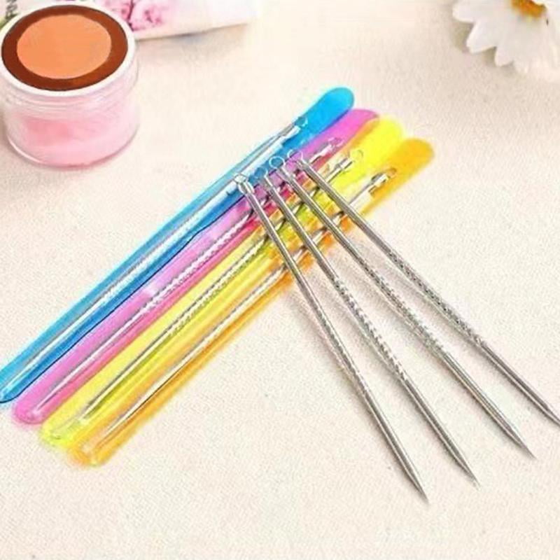 1PC Blackhead Comedone Acne Pimple Blemish Extractor Remover Steel Needles Remove Tools Face Skin Care Pore Cleaner