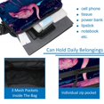 thumbnail image 5 of Starry Flamingos Crossbody Bag Belt Bag Fanny Bag Lightweight Adjustable with Extension Strap Unisex, 5 of 7