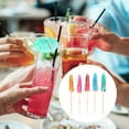 thumbnail image 4 of 100 Mixed Paper Cocktail Umbrellas Parasols for Tropical Drinks Accessories, 4 of 10