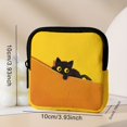 thumbnail image 4 of Earphone Bag New Mini Coin Purse Lightweight Cat Dog Print Wallet Durable Portable Earphone Bag Friends Gift Coin Purse, 4 of 6