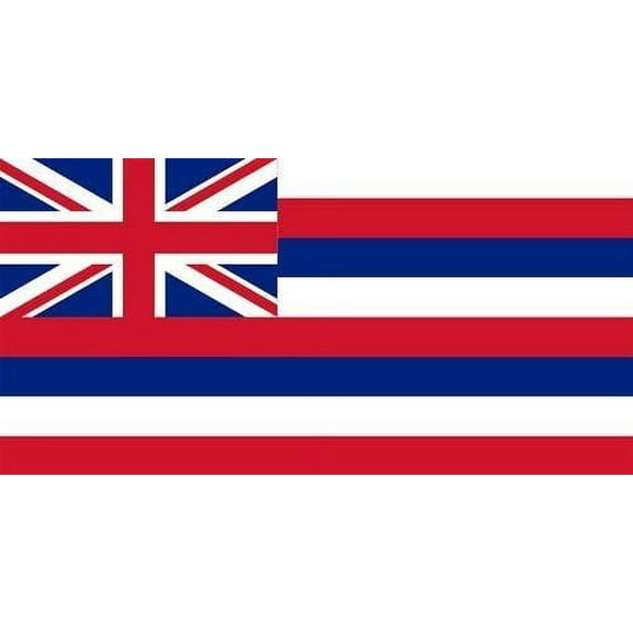 State Flag of Hawaii 3M Reflective sticker| Hawaiian car Decal