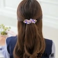 thumbnail image 6 of SPRING PARK Women Girls Crystal Rhinestone Flower Butterfly Barrette Hair Clip Clamp Hairpin, 6 of 8