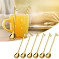 thumbnail image 3 of New Year Themed Ice Cream Spoons Stainless Steel Stirring Spoons Coffee Spoon Dessert Mixing Spoons For Kitchen Stainless Steel Dessert Spoons, 3 of 3