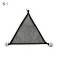 thumbnail image 2 of Zhaomeidaxi  Reptile Hammock, Triangular Shape Reptile Jungle Vine Decor with Suction Cup Accessory for Climbing Chameleon Gecko Lizards Snakes Hermit Crab, 2 of 8