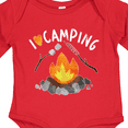 thumbnail image 4 of Inktastic I Love Camping- Campfire, Hot Dog, Marshmallows Boys or Girls Long Sleeve Baby Bodysuit, 4 of 5