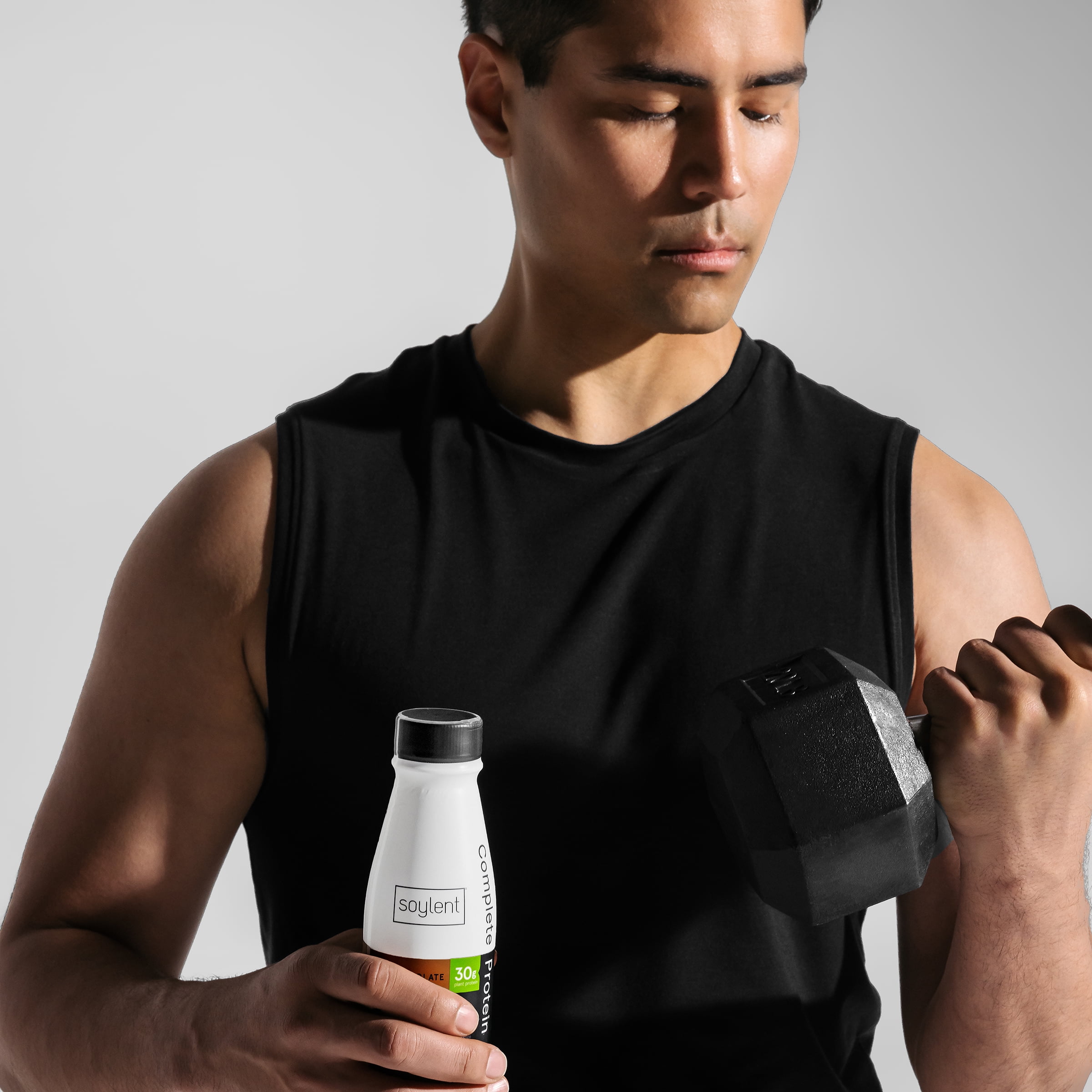 Soylent Complete Protein Naturally Flavored Nutrition Shake, Chocolate, 11 oz, 4 ct